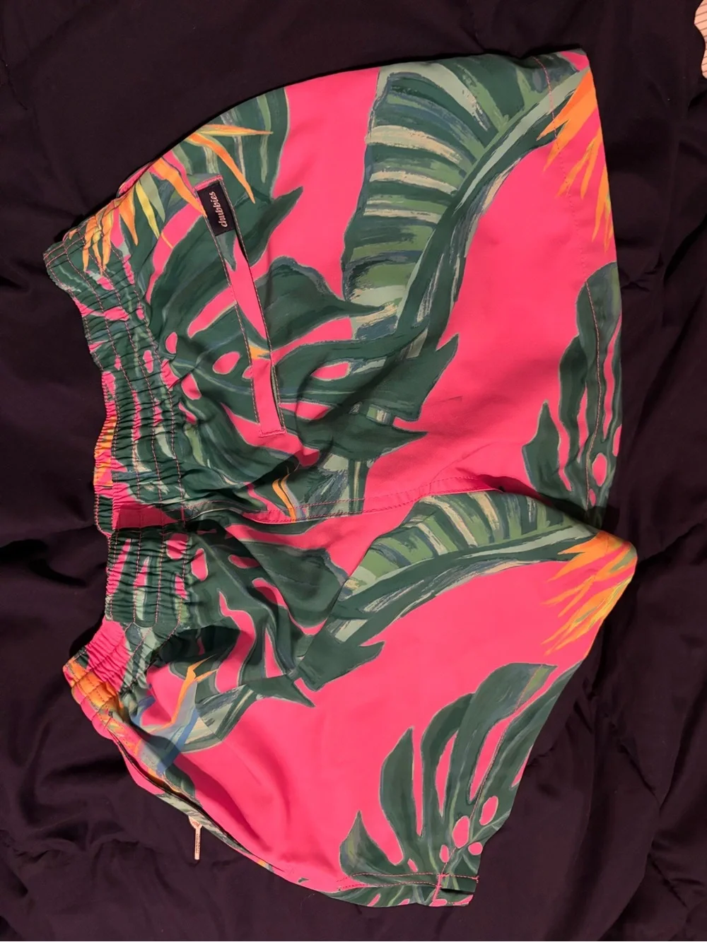 chubbies vibrant pink